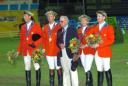 Frank Chapot and 2004 US Olympic Team, a Diana DeRosa Photo